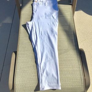 White jeggings. Brand new without tags